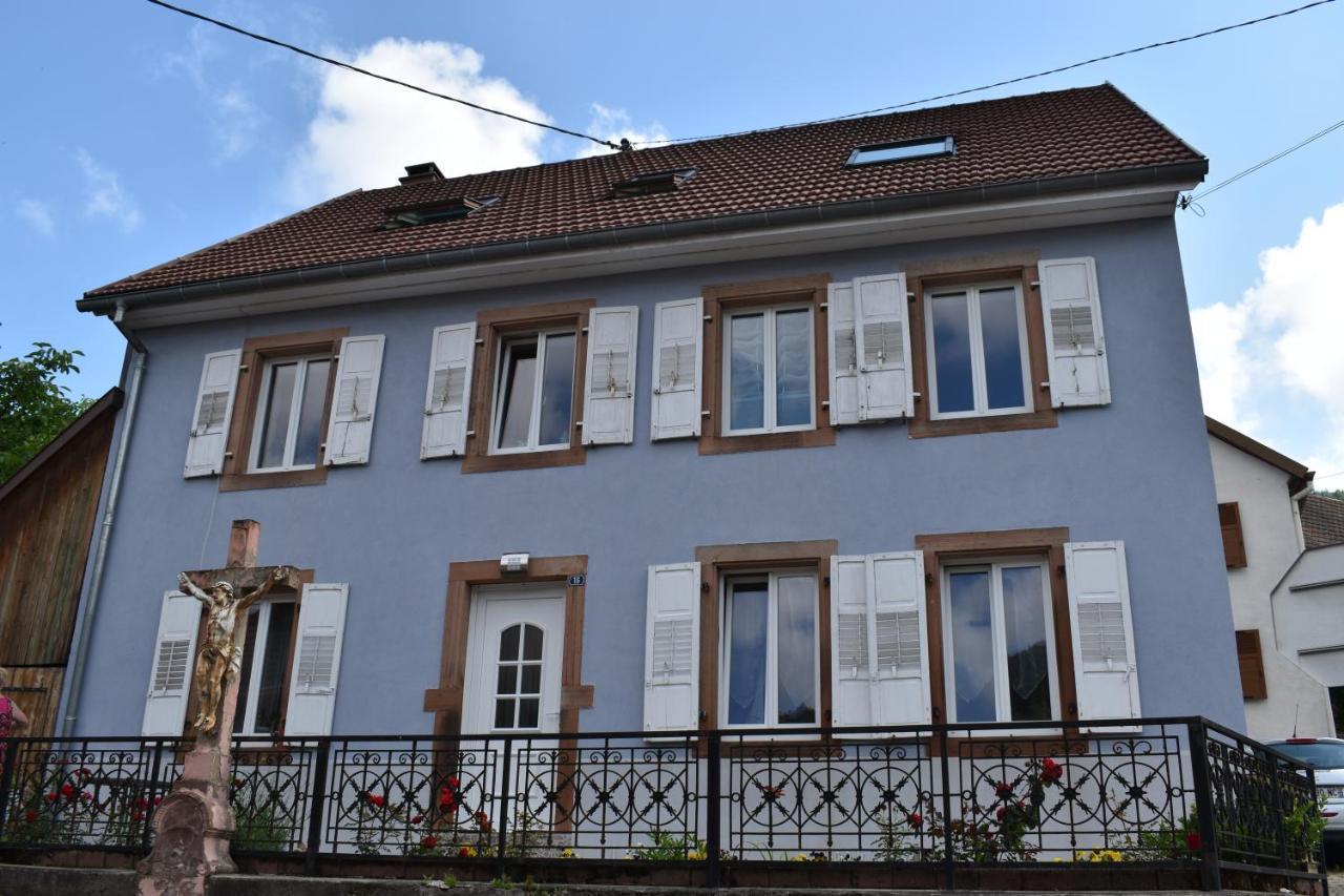 Bleu Seize Appartement Natzwiller Buitenkant foto