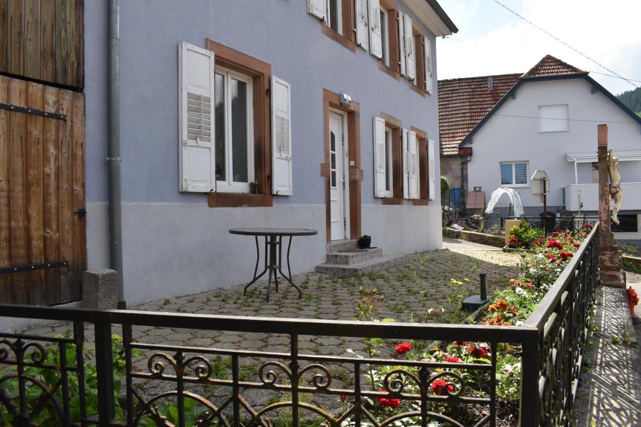 Bleu Seize Appartement Natzwiller Buitenkant foto